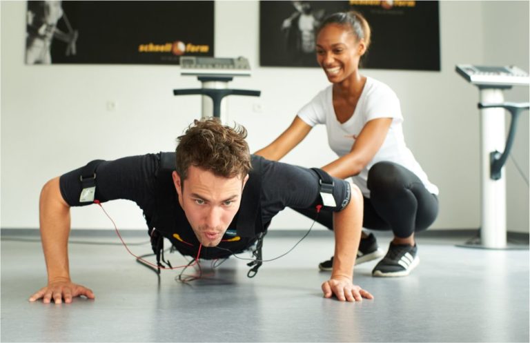 Freies Training mit Strom - EMS Personaltraining