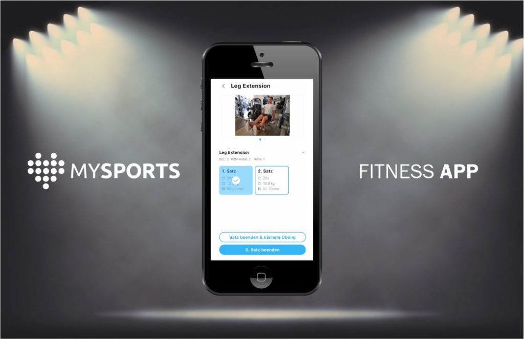 Präsentation - Trainingsapp - MySports - Handyprogramm